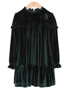 Abel & Lula - Girls Velvet Dress