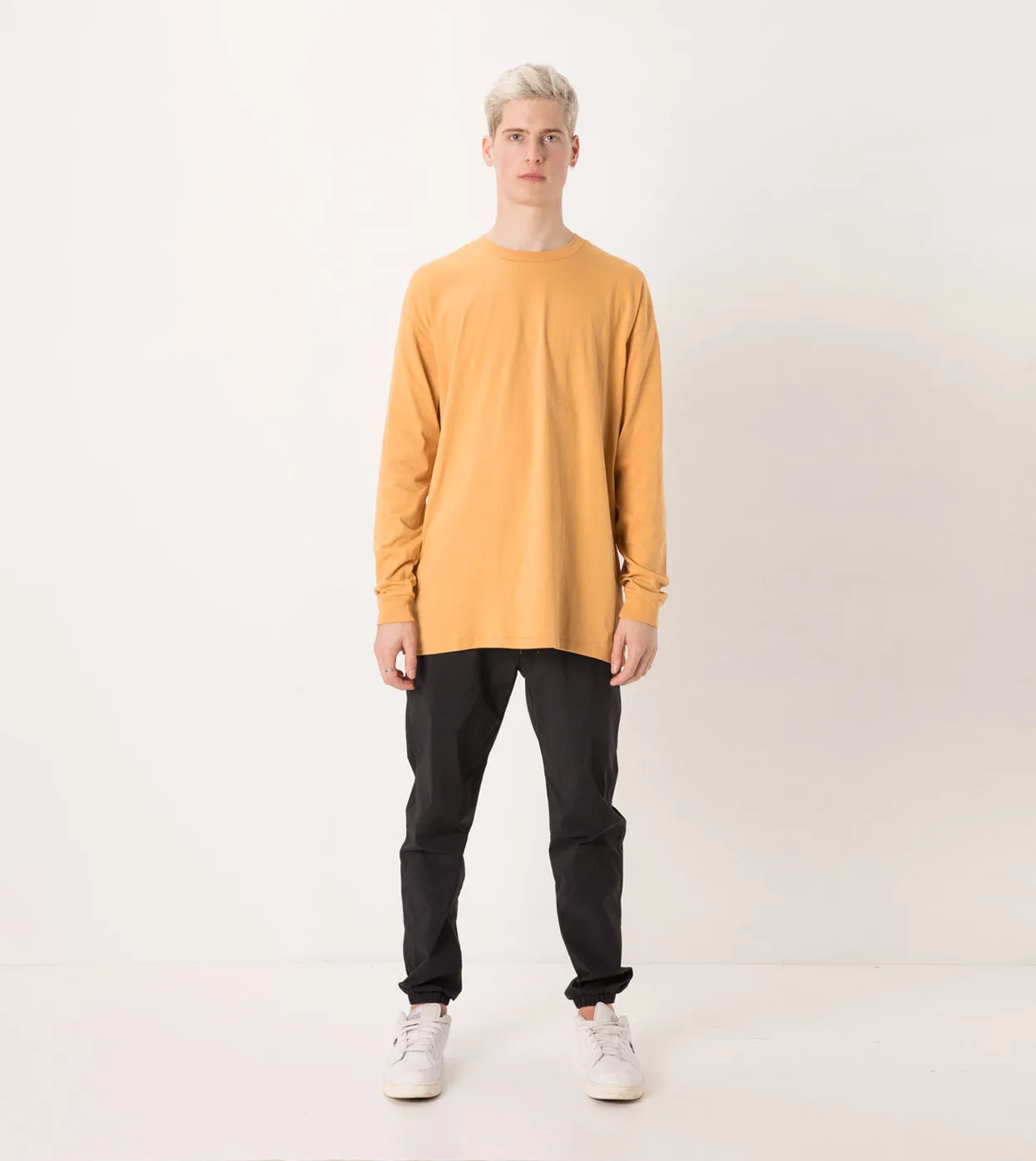 Box LS Tee Saffron