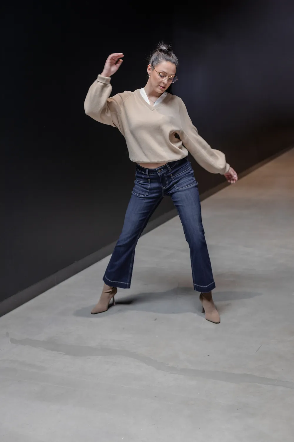 Jeans - BOOTCUT - Petra Blattblau