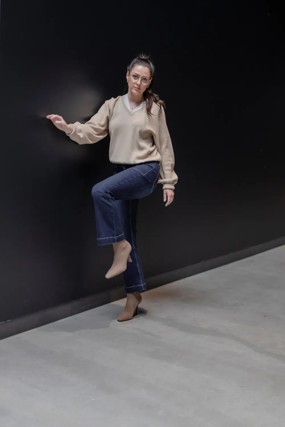 Jeans - BOOTCUT - Petra Blattblau
