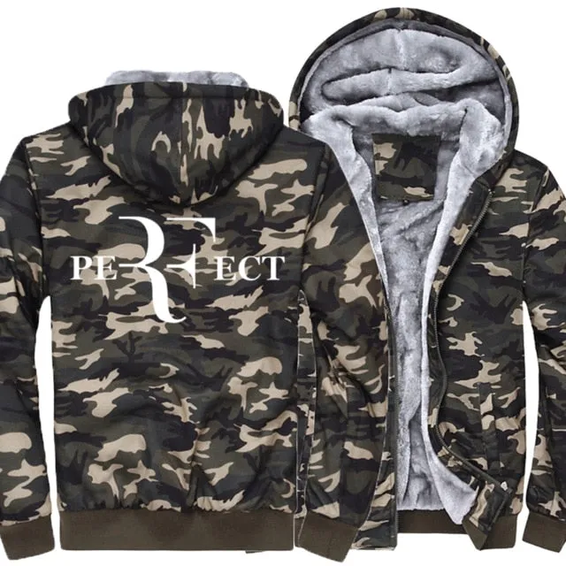 keep warm wool liner tracksuits men thick coats perfect Camouflage long sleeve jackets winter 2019 new man's sportswear hoodies
