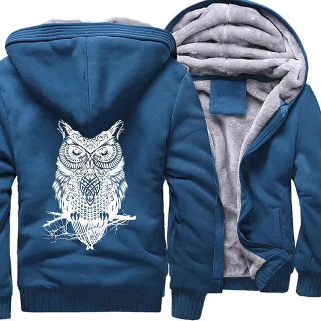 Men Clothing winter top Camouflage sleeve coats animal Printed Plus Size Brand sweatshirts 2019 Fashion Men's wool liner jackets