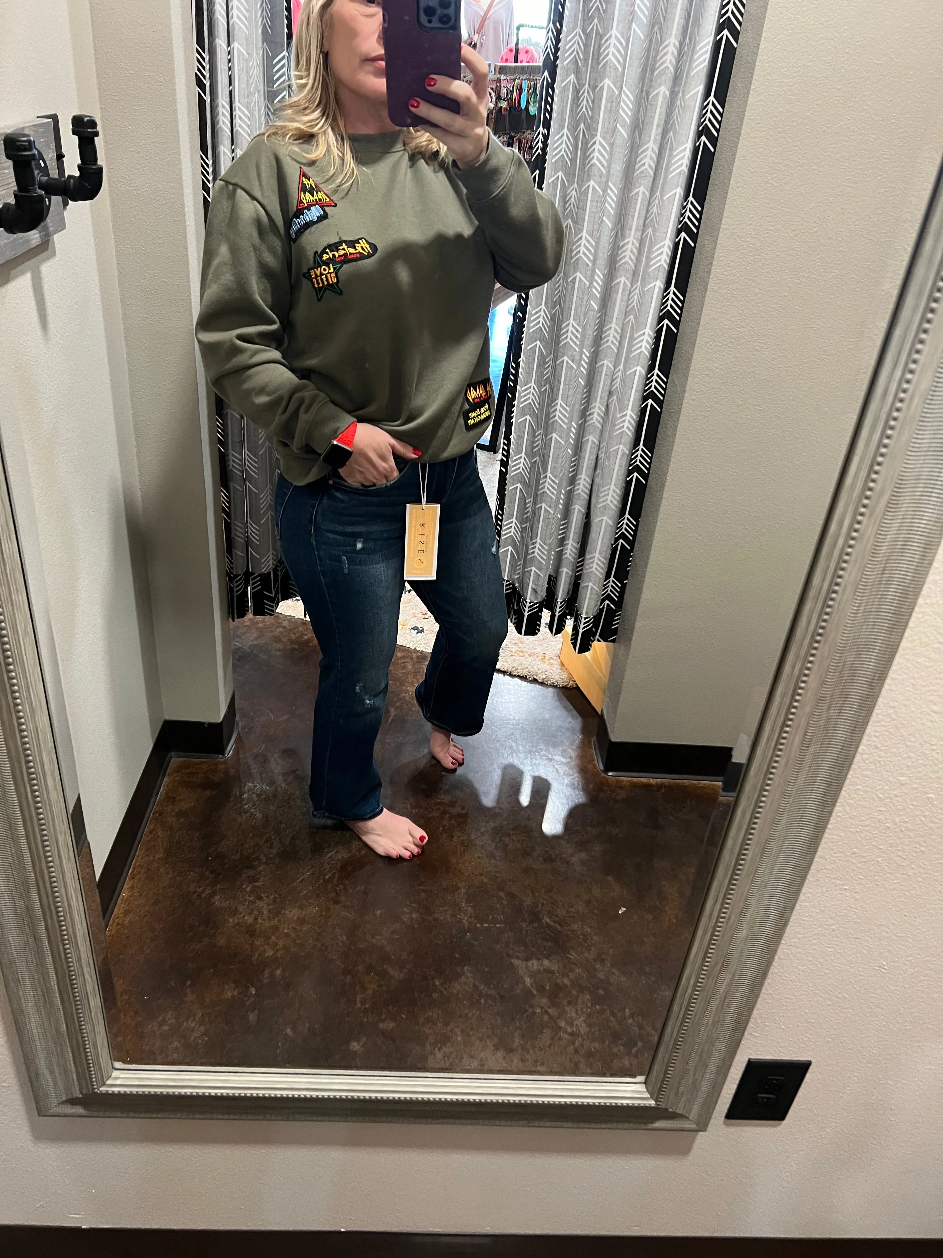 RISEN HR Ankle Bootcut