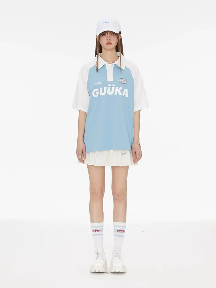 Tops Bicolor American Over Logo