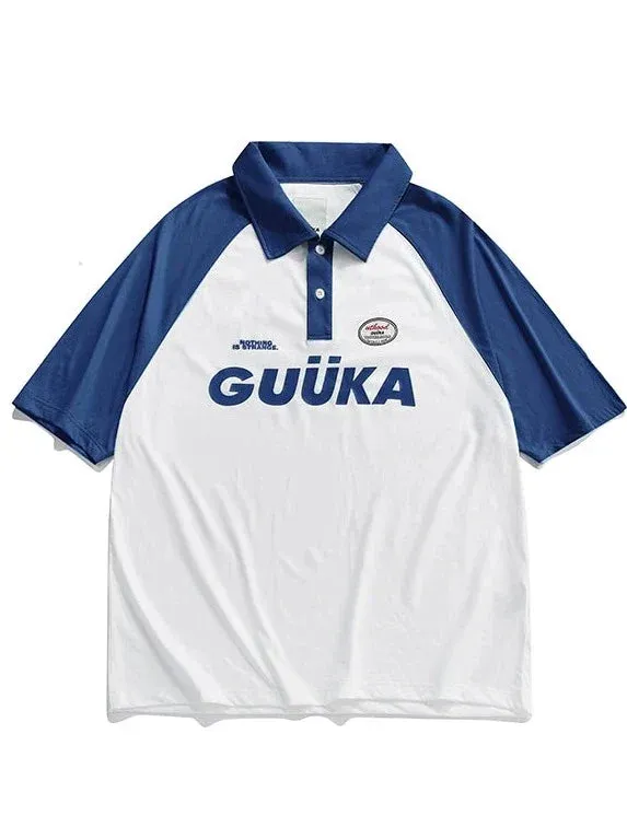 Tops Bicolor American Over Logo