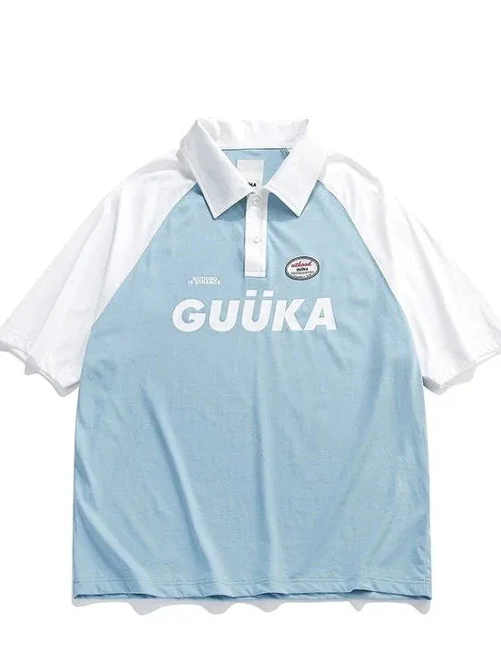 Tops Bicolor American Over Logo
